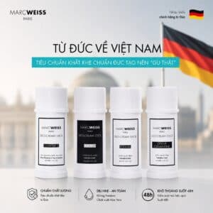Lăn khử mùi DEO MarcWeiss Đức: Chọn mùi nào phù hợp?